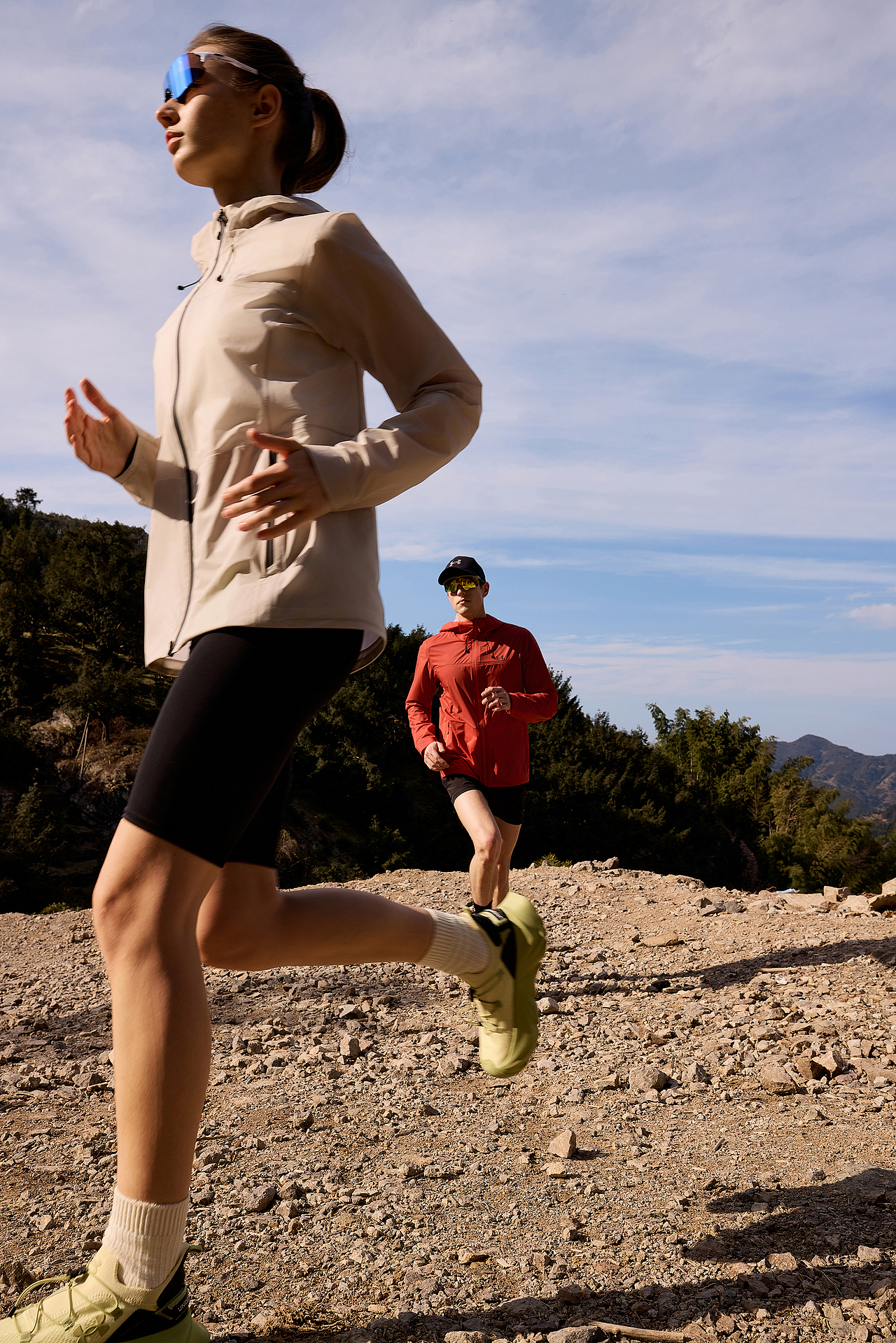 UA安德玛户外冲锋衣大片拍摄