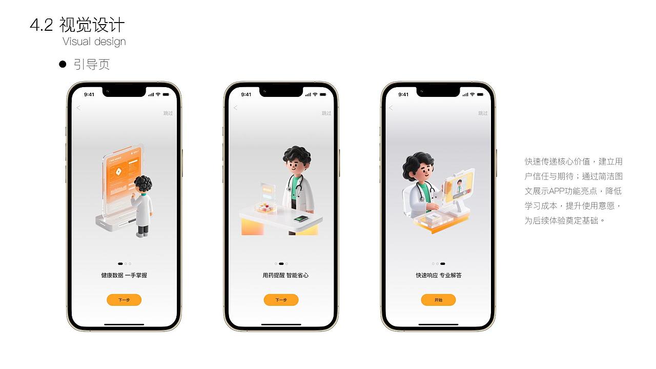橙心健康APP设计
