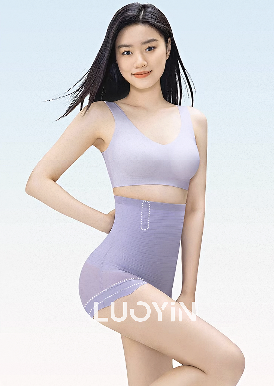 收腹裤提臀裤拍摄