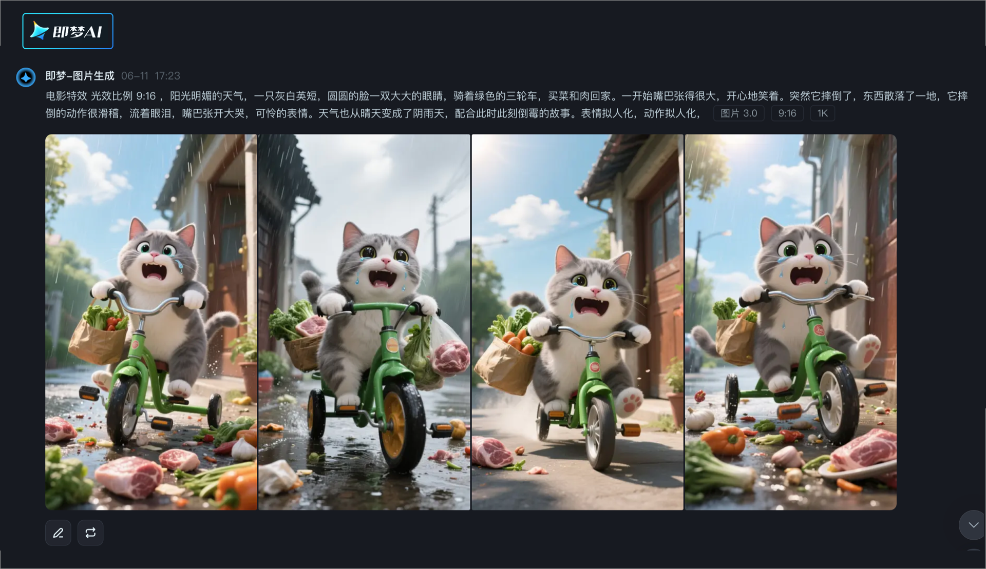 当胖橘遇上AI魔法-0基础搞定AI短视频制作全流程(图ZMTUxMzAxODQ=) - 教程 - 站酷设计师大脸包纸原创素材 - 站酷ZCOOL