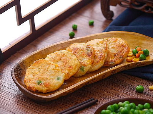 虾饼拍摄 美食拍摄 中式场景拍摄