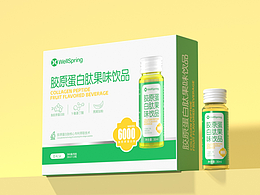 健康类饮品包装