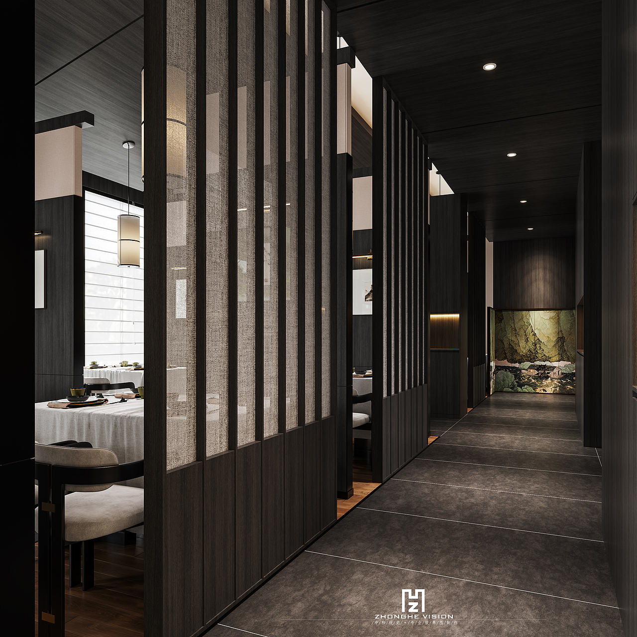 餐饮空间最新渲染（图ZMzkyNTIzNDQ4） - 酒店餐饮设计 - 站酷设计师篱笆外原创素材 - 站酷ZCOOL