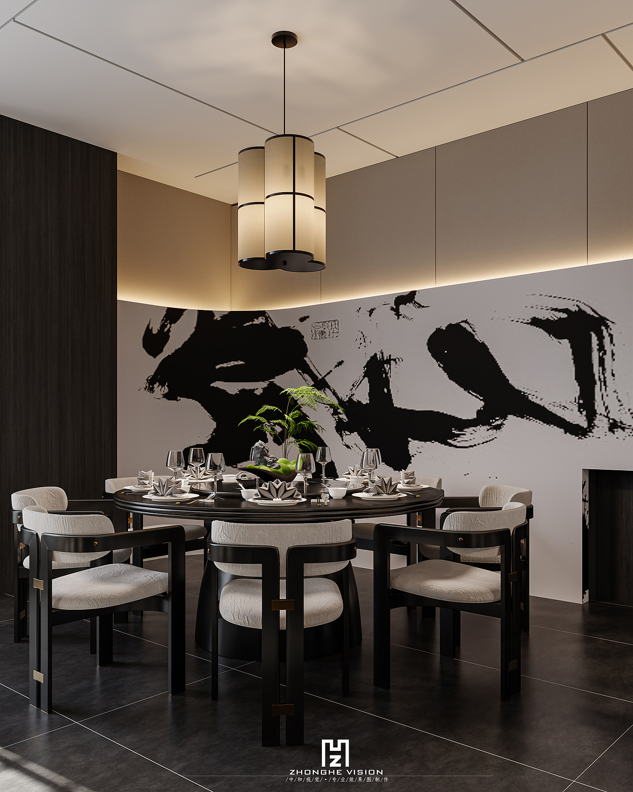 餐饮空间最新渲染（图ZMzkyNTIzNDUy） - 酒店餐饮设计 - 站酷设计师篱笆外原创素材 - 站酷ZCOOL