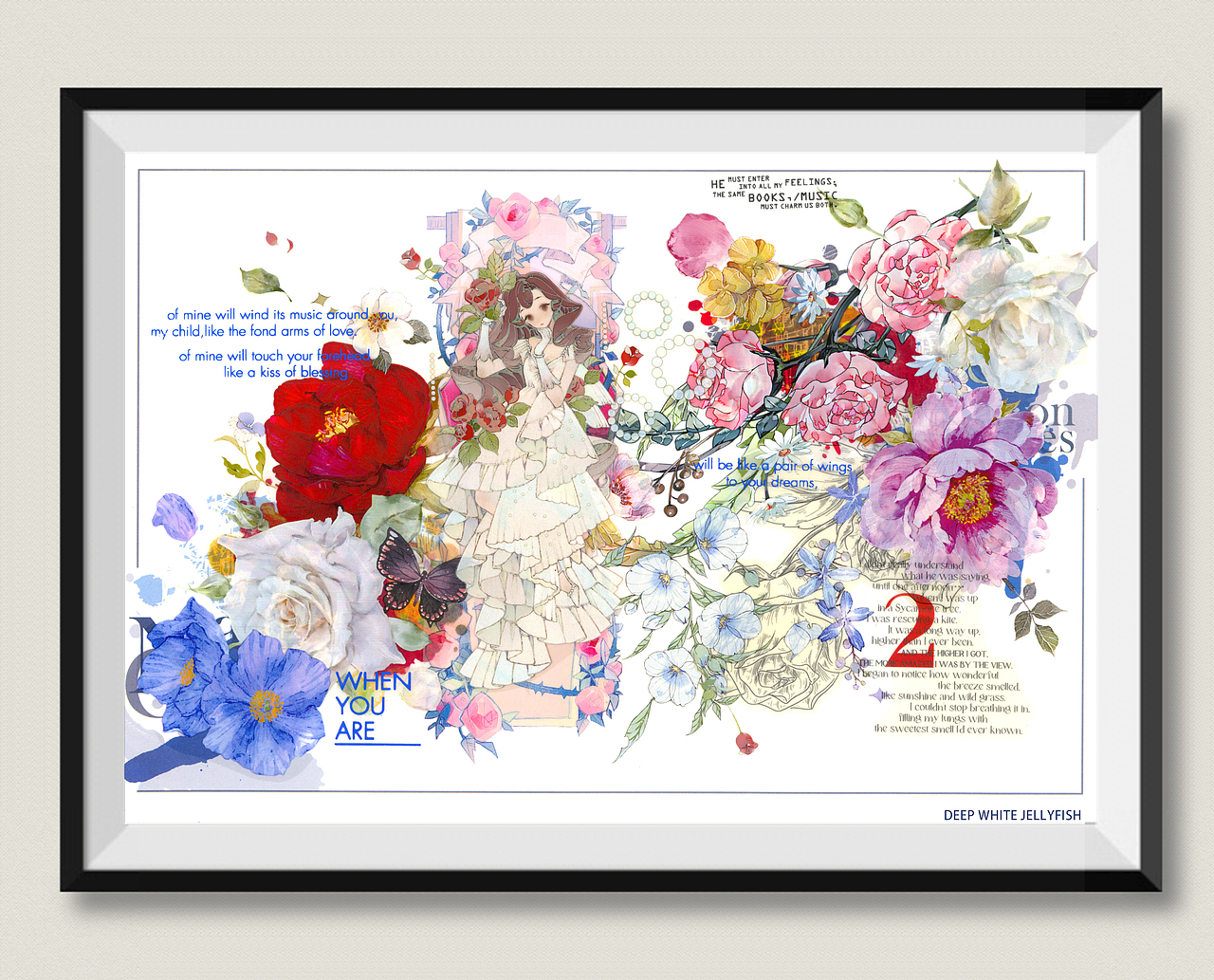 拼贴作品《flower》（图ZMzkyNTMxODUy） - 其他手工艺 - 站酷设计师云薇薇笑原创素材 - 站酷ZCOOL