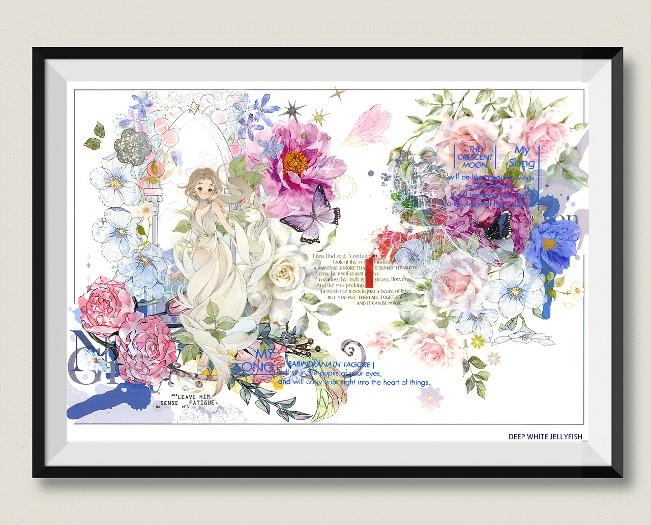 拼贴作品《flower》（图ZMzkyNTMxODQw） - 其他手工艺 - 站酷设计师云薇薇笑原创素材 - 站酷ZCOOL