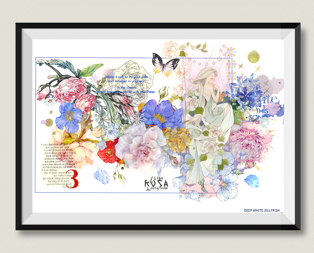 拼贴作品《flower》（图ZMzkyNTMxODY0） - 其他手工艺 - 站酷设计师云薇薇笑原创素材 - 站酷ZCOOL