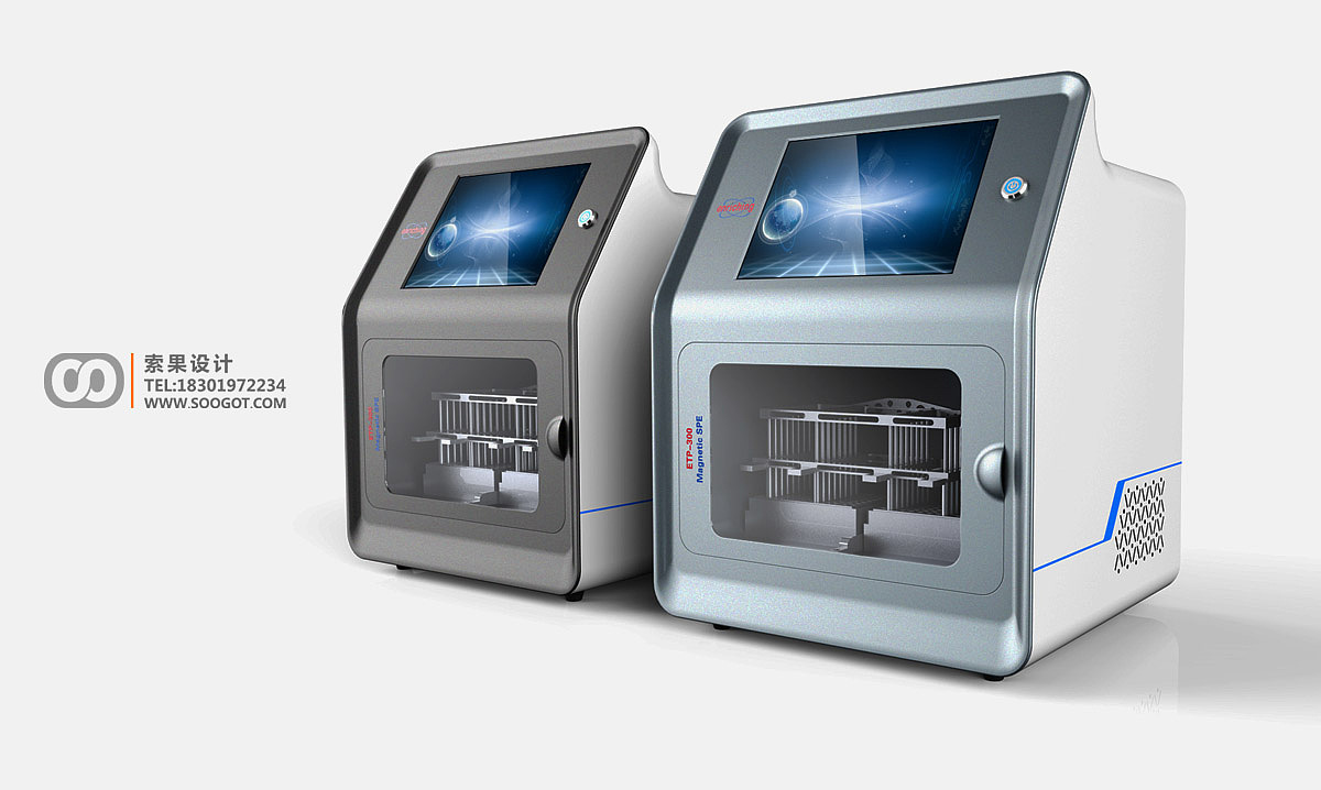 核酸提取实验室设备仪器工业设计