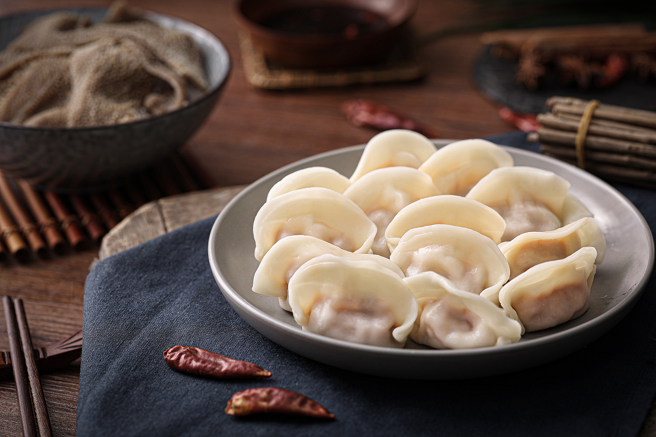 火锅水饺 水饺拍摄 美食拍摄