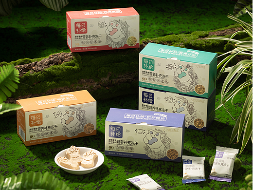 战利品·每日补给-宠物零食冻干包装设计