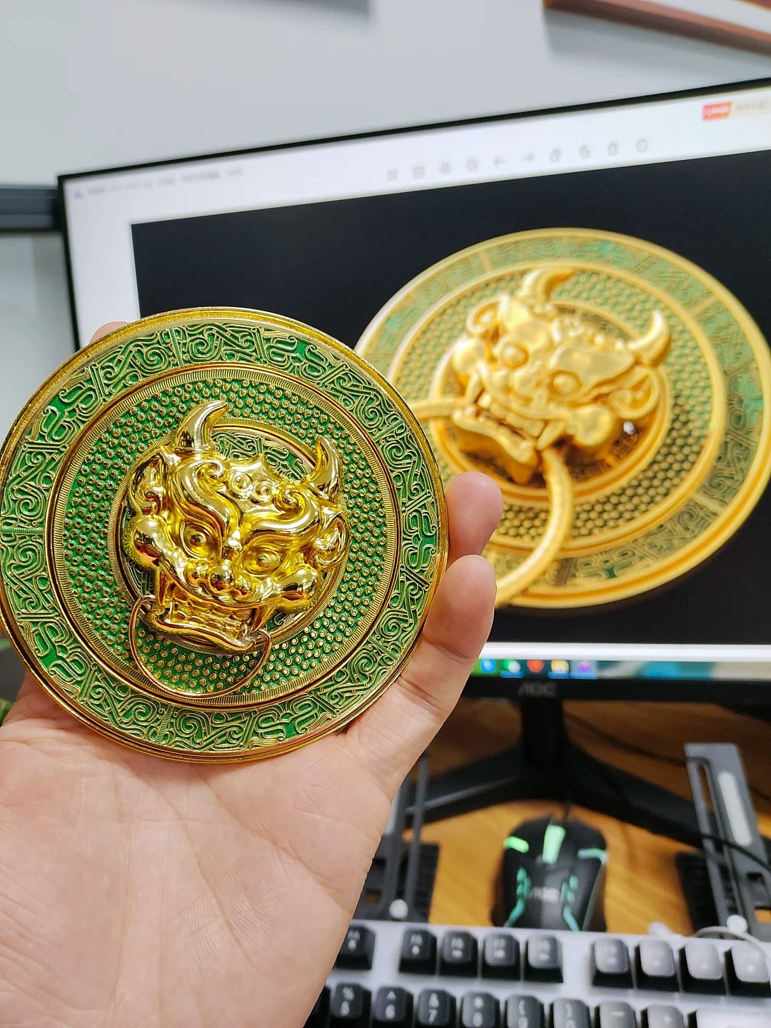 鲁国大玉璧冰箱贴设计（图ZMzkyNTQ3NjAw） - 其他平面 - 站酷设计师礁石创设原创素材 - 站酷ZCOOL