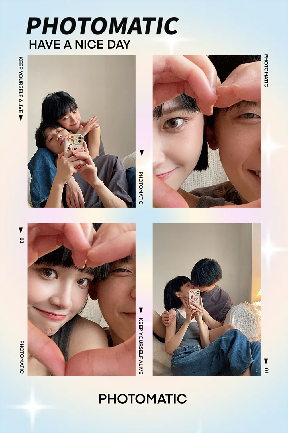 韓系趣味四格拼圖///?（圖ZMzkyNTQ4MzIw） - 創(chuàng)作習(xí)作 - 站酷設(shè)計師特派記者小卷毛原創(chuàng)素材 - 站酷ZCOOL