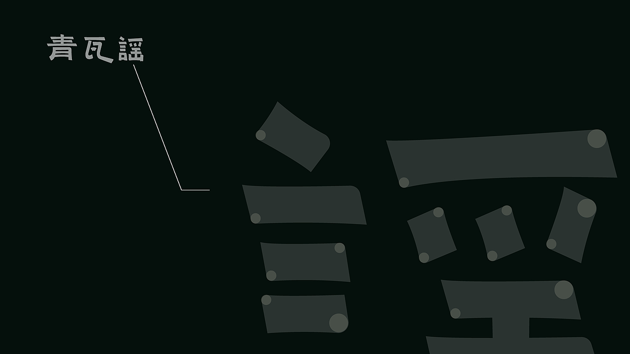 青瓦谣 中式茶饮品牌形象设计