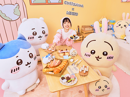 商业形象 | 名创优品 x Chiikawa 2024联名系列