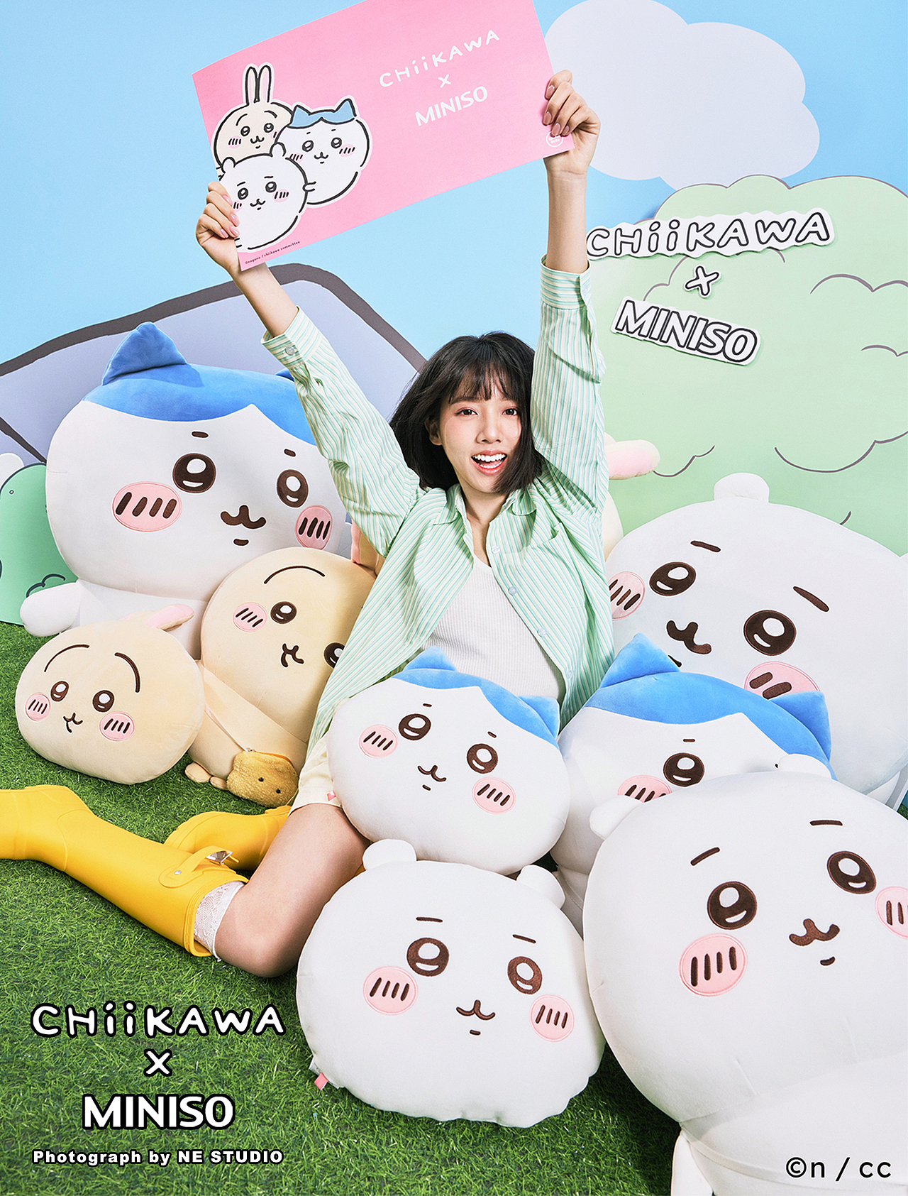 商业形象 | 名创优品 x Chiikawa 2024联名系列（图ZMzkyNTU2NDQ0） - 产品摄影 - 站酷设计师新羽广告NEStudio原创素材 - 站酷ZCOOL