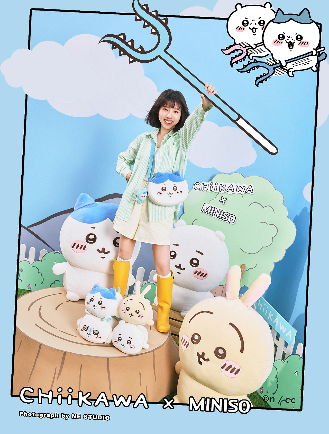 商业形象 | 名创优品 x Chiikawa 2024联名系列（图ZMzkyNTU2NDY0） - 产品摄影 - 站酷设计师新羽广告NEStudio原创素材 - 站酷ZCOOL