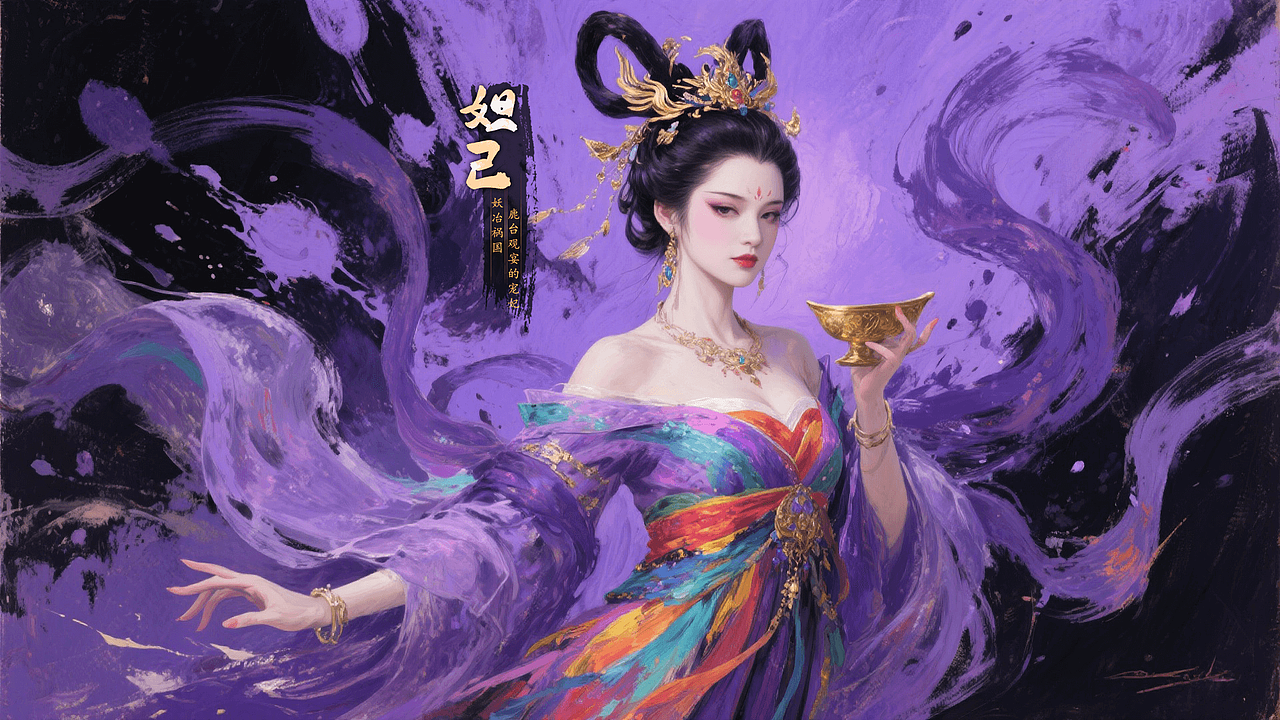 彩墨国风的千年名将(图ZMzkyNTY2NjYw) - AI作品 - 站酷设计师JessonWong原创素材 - 站酷ZCOOL
