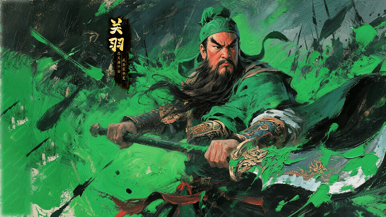 彩墨国风的千年名将(图ZMzkyNTY3MTk2) - AI作品 - 站酷设计师JessonWong原创素材 - 站酷ZCOOL