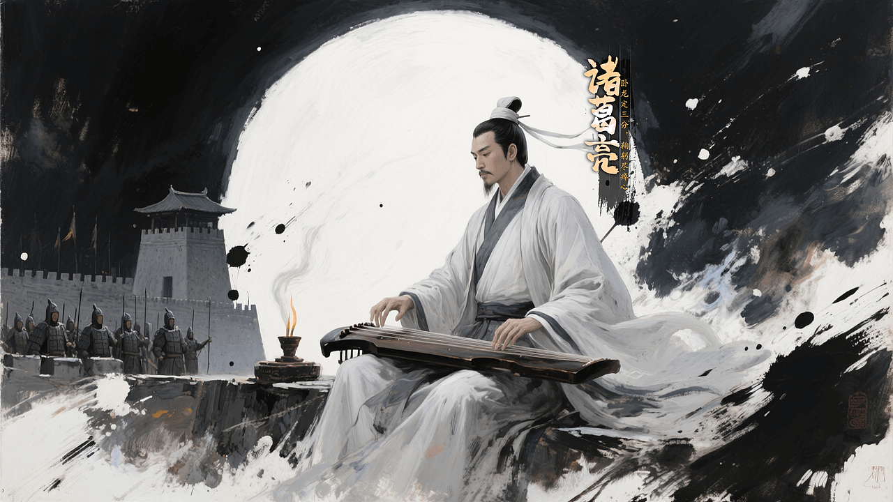 彩墨国风的千年名将(图ZMzkyNTY3MjE2) - AI作品 - 站酷设计师JessonWong原创素材 - 站酷ZCOOL