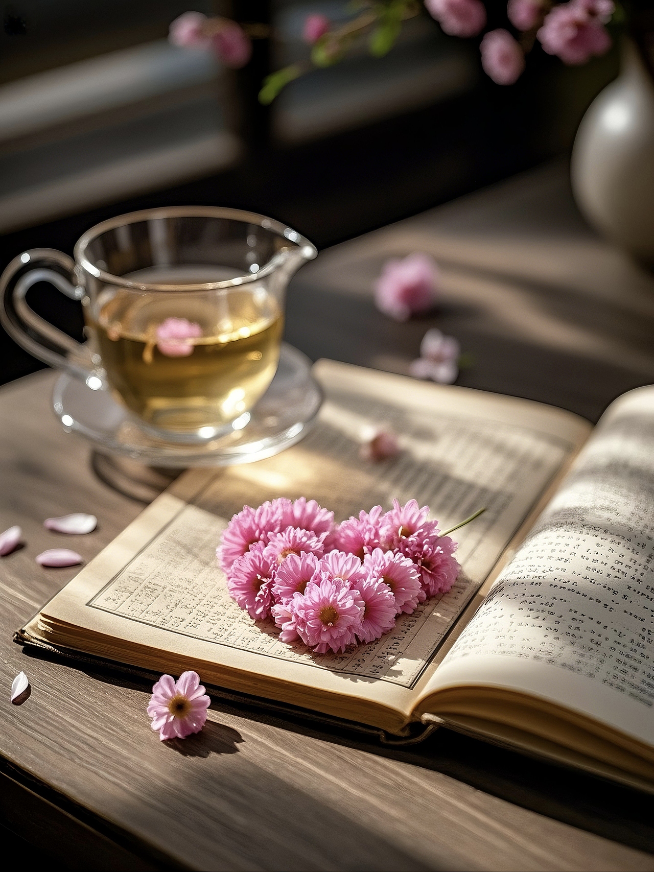 生活需要一杯咖啡和一束花的时间。（图ZMzkyNTcxMjI4） - AI作品 - 站酷设计师Z866983690原创素材 - 站酷ZCOOL