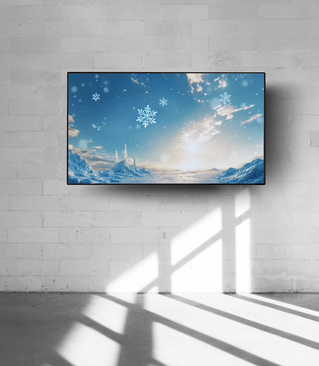 CCTV15 频道冬季ID