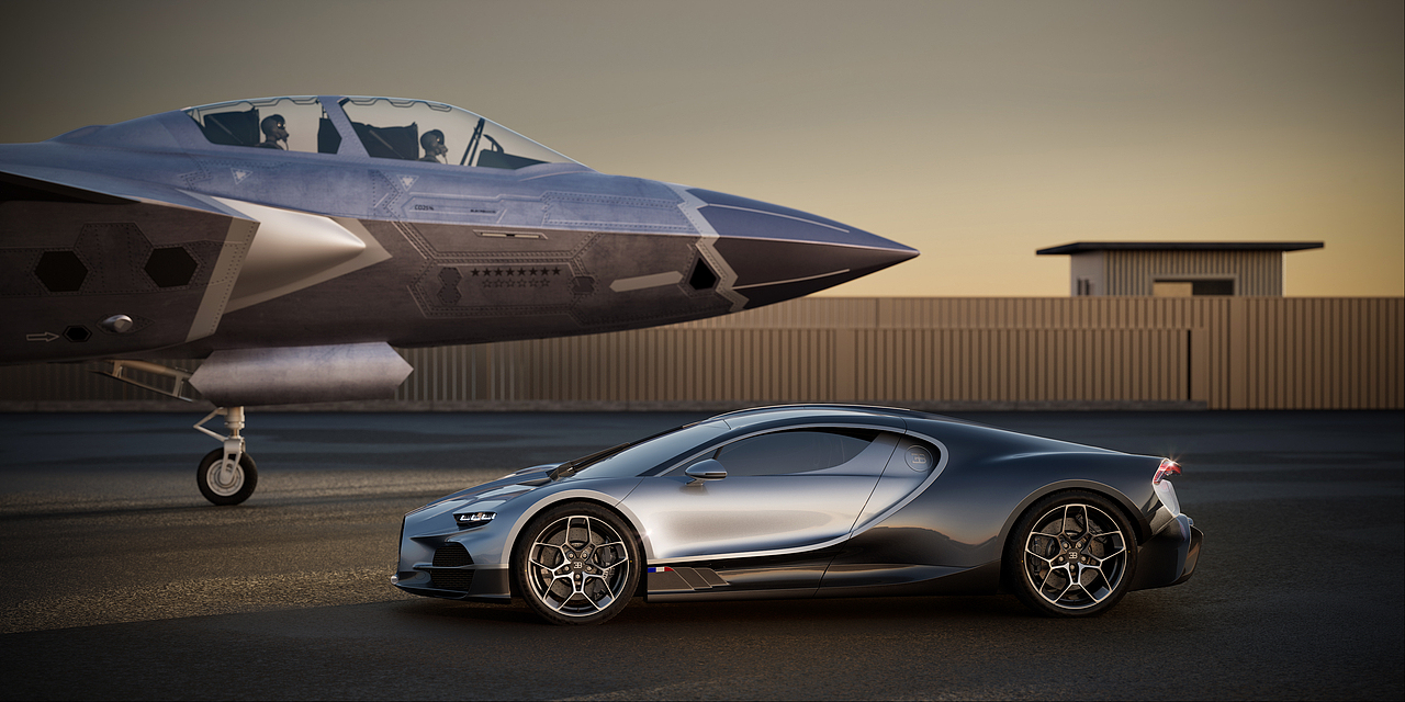 J 20 & Bugatti Tourbillon Full CGI（图ZMzkyNTg1NDA4） - 产品 - 站酷设计师小华哥k原创素材 - 站酷ZCOOL