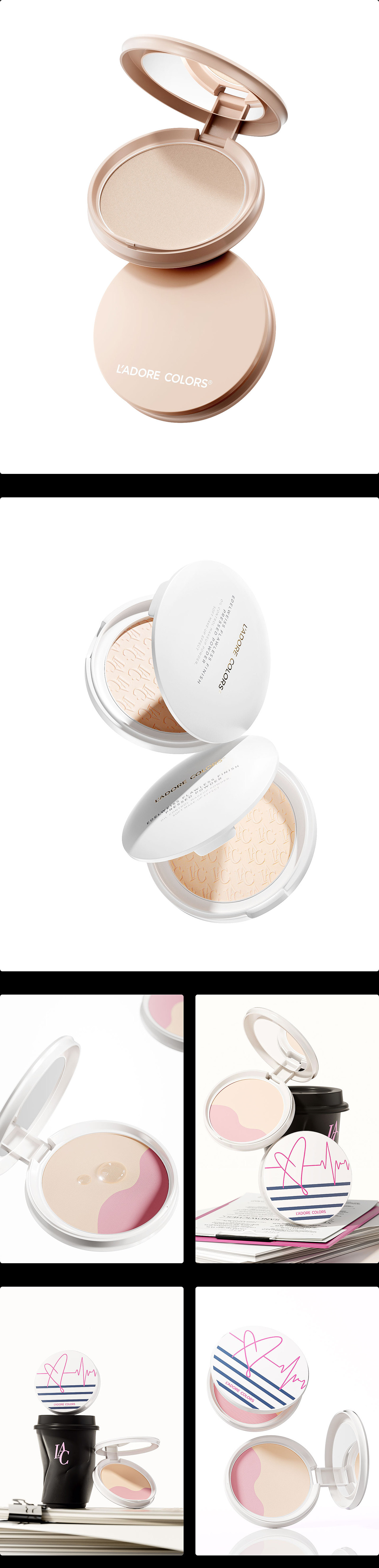 近期美妆产品渲染