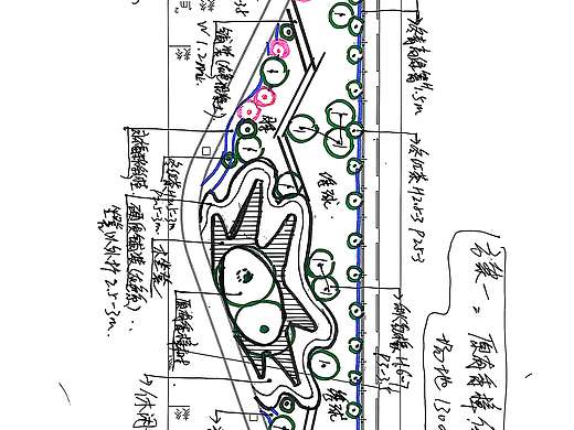 景观手绘草稿设计方案如何转化为效果图