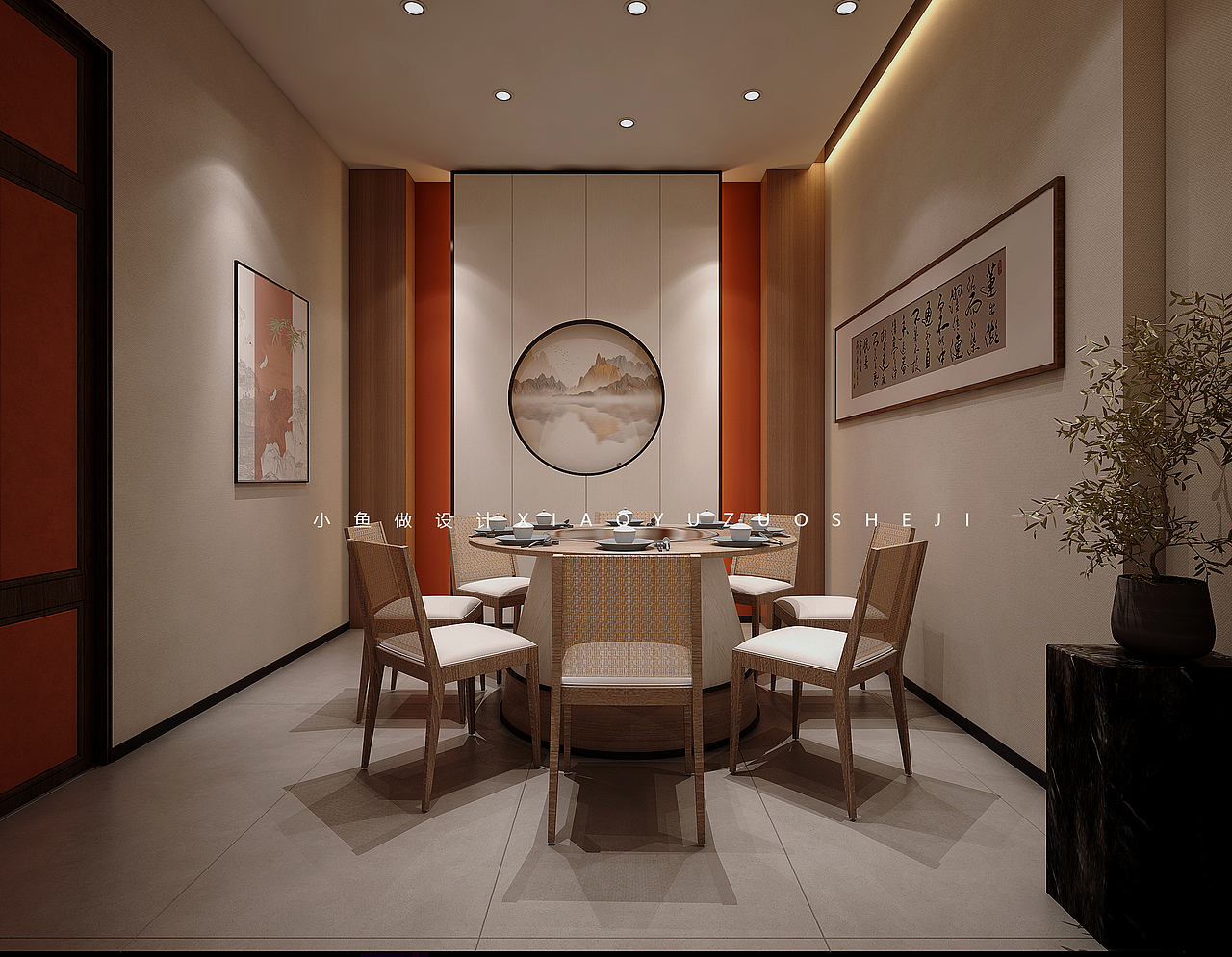 铁锅炖氛围感设计（图ZMzkyNjAwOTA0） - 酒店餐饮设计 - 站酷设计师鱼小鱼做设计原创素材 - 站酷ZCOOL