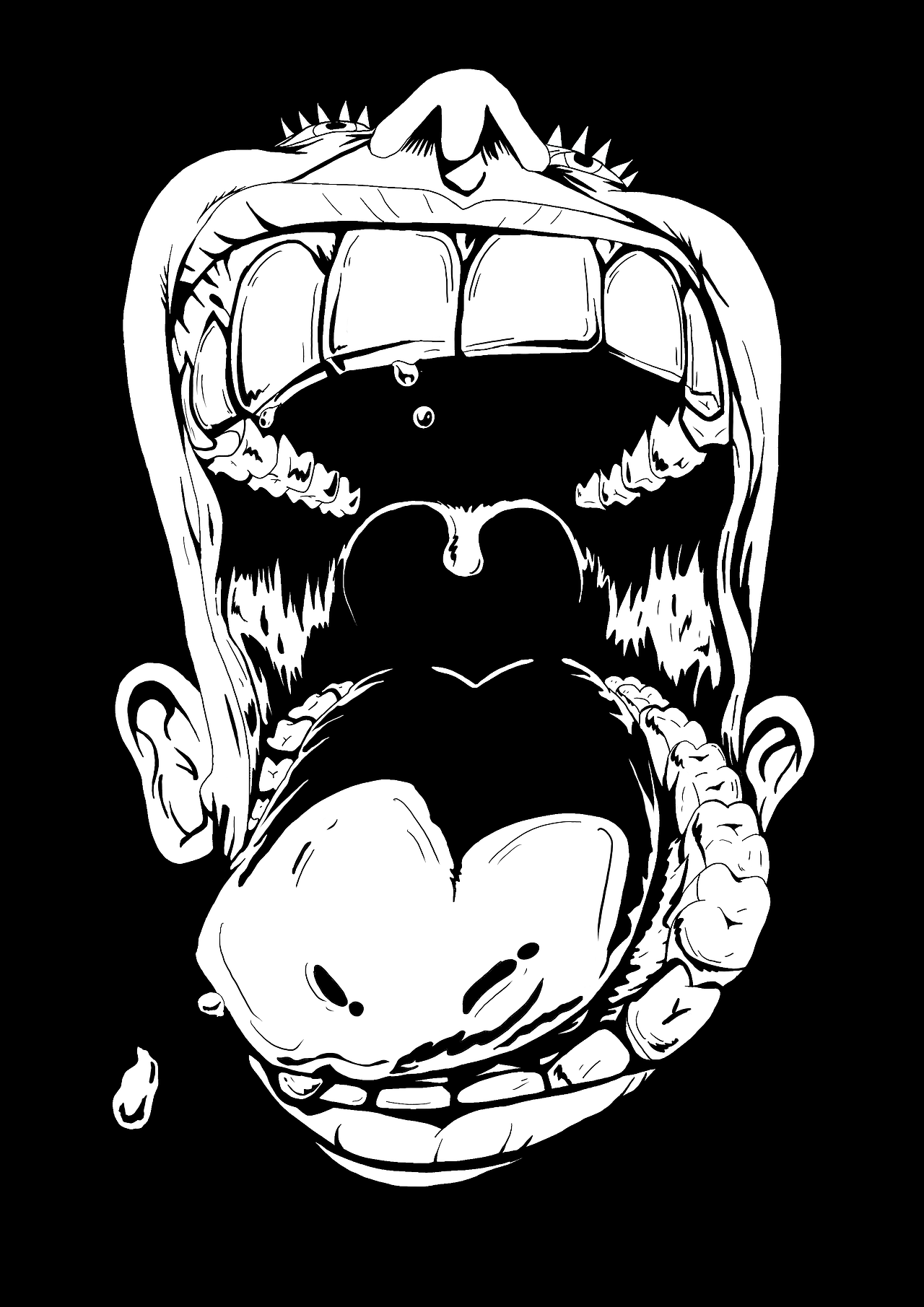 贪吃（图ZMzkyNjAzNTA0） - 艺术插画 - 站酷设计师困困小T原创素材 - 站酷ZCOOL