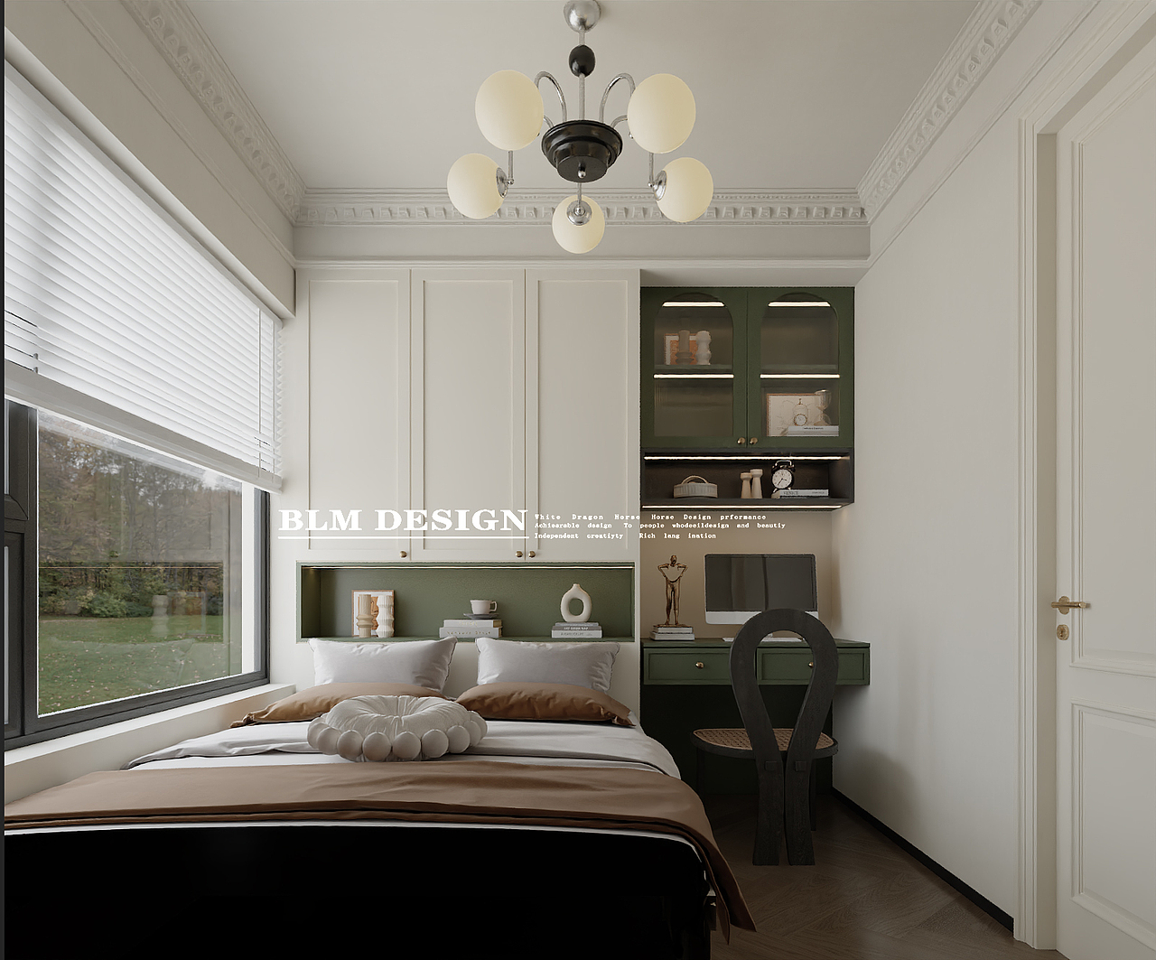 法式--白龙马效果图（图ZMzkyNjA0ODky） - 其他空间 - 站酷设计师盐盐不咸原创素材 - 站酷ZCOOL