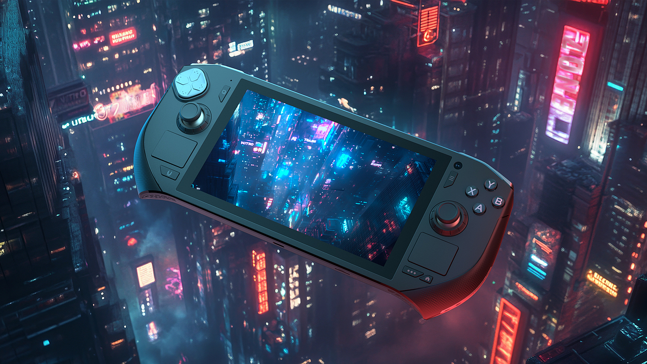 ZOTAC/ZONE 游戏掌机渲染图