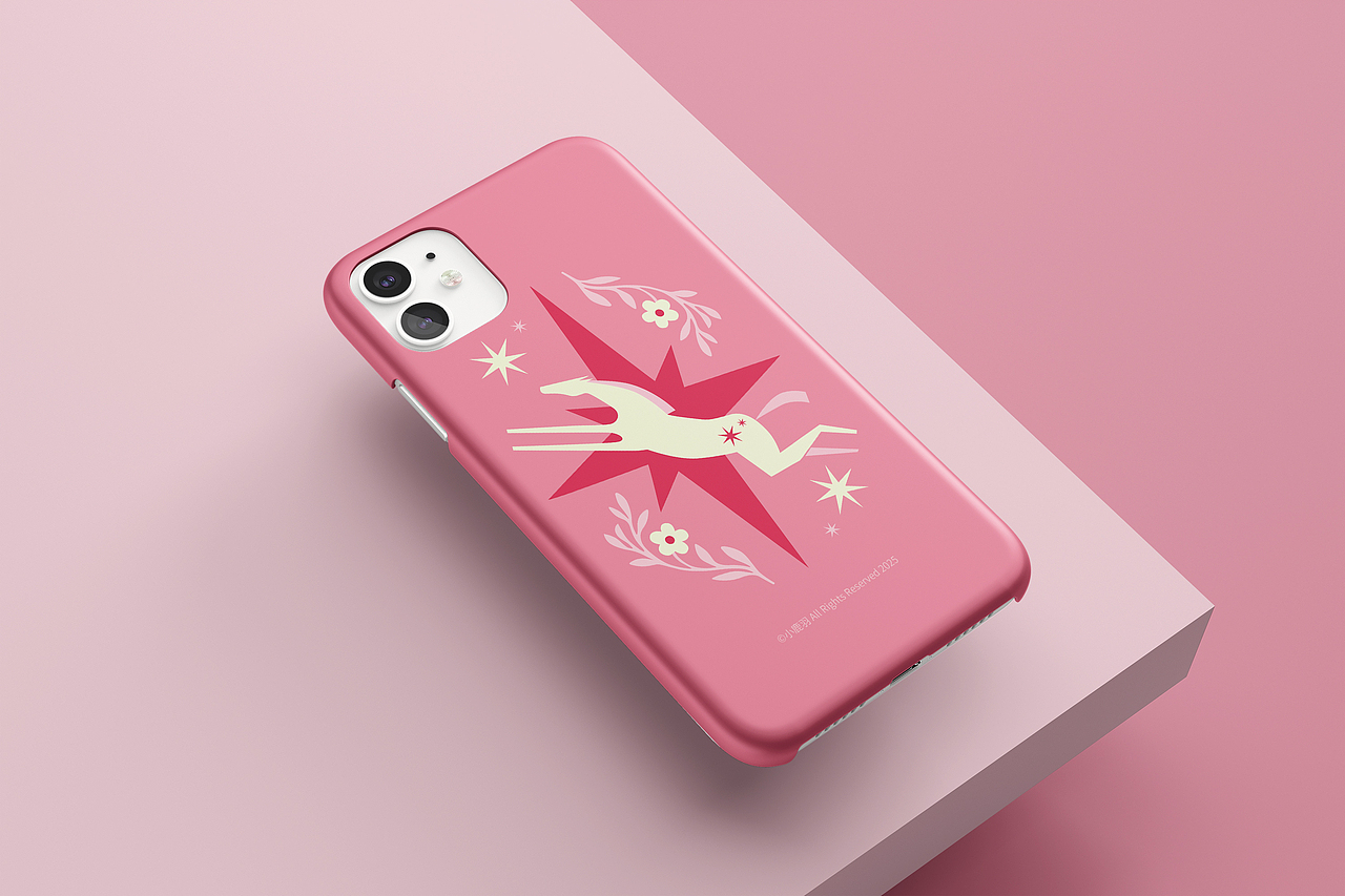 马年文创插画图案延展（图ZMzkyNjA4ODM2） - 生活用品 - 站酷设计师小鹿羽原创素材 - 站酷ZCOOL