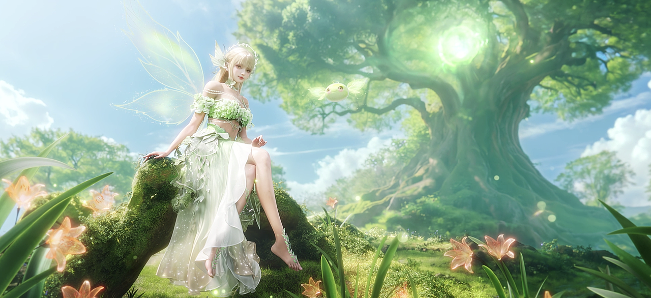 和平精英｜全新神装【精灵之光·露米娜】CG来袭（图ZMzkyNjE1MDY0） - 动画/影视 - 站酷设计师Bruce詹桂洪原创素材 - 站酷ZCOOL