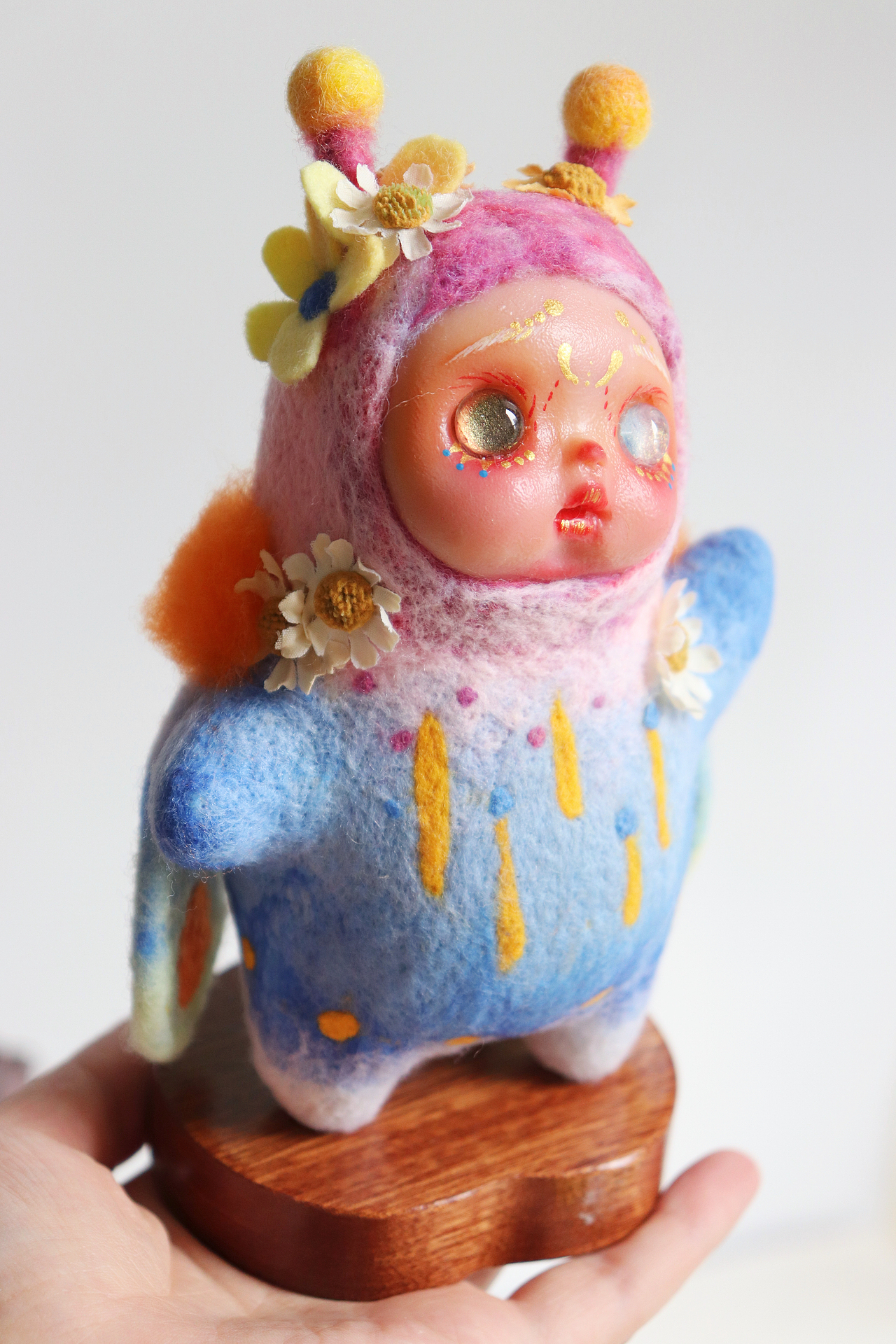 羊毛毡手作 守护精灵系列之心花怒放（图ZMzkyNjE5MTU2） - 其他手工艺 - 站酷设计师ZX東西西原创素材 - 站酷ZCOOL