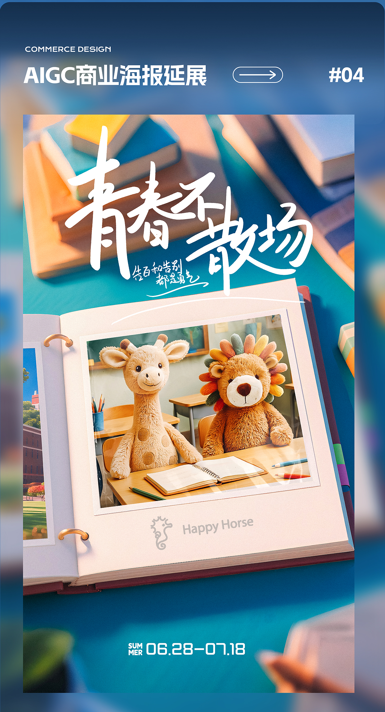 AICG动画视频|毕业季-毛绒玩具视觉设计（图ZMzkyNjIxNDgw） - 其他平面 - 站酷设计师solaAI未来日记原创素材 - 站酷ZCOOL