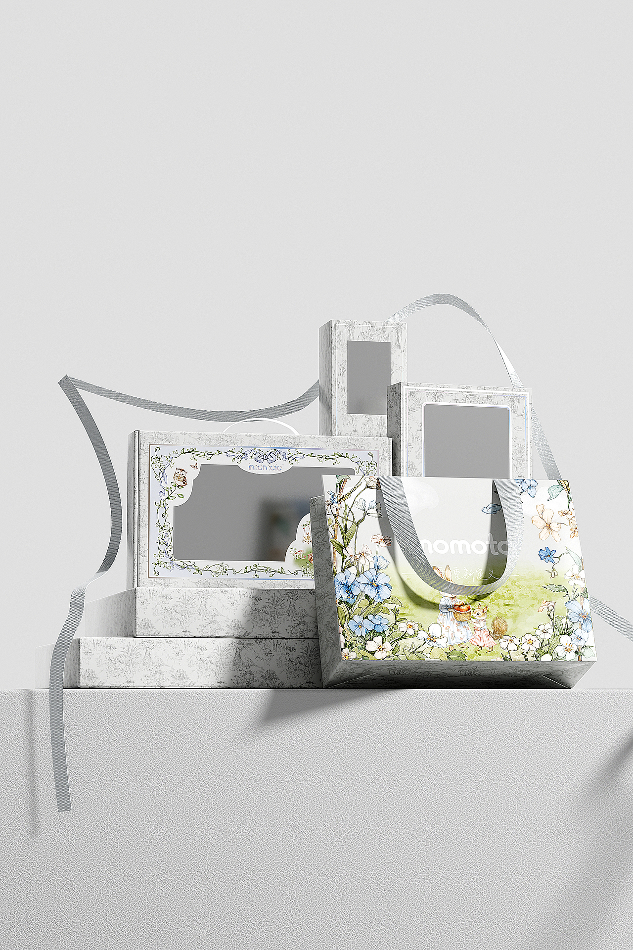 imomoto礼袋礼盒 | C4D+OC | 三维建模 |