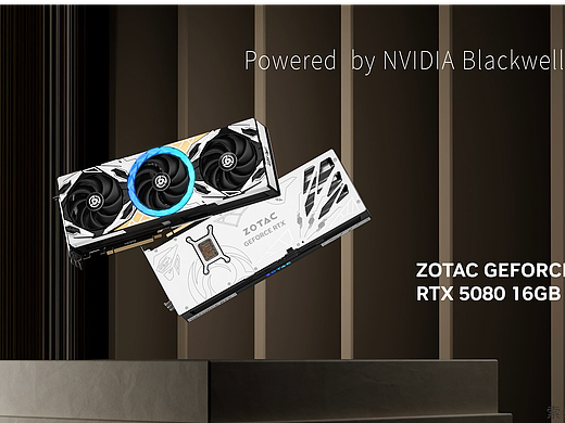 产品动画- 索泰RTX 5080 16GB 天启 OC显卡
