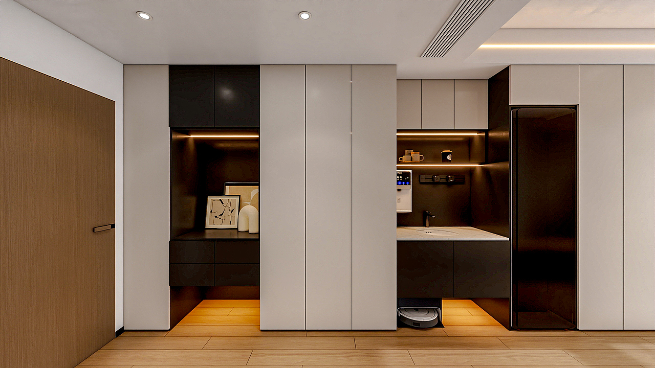 上海浅水湾花园(408平方现代简约别墅)