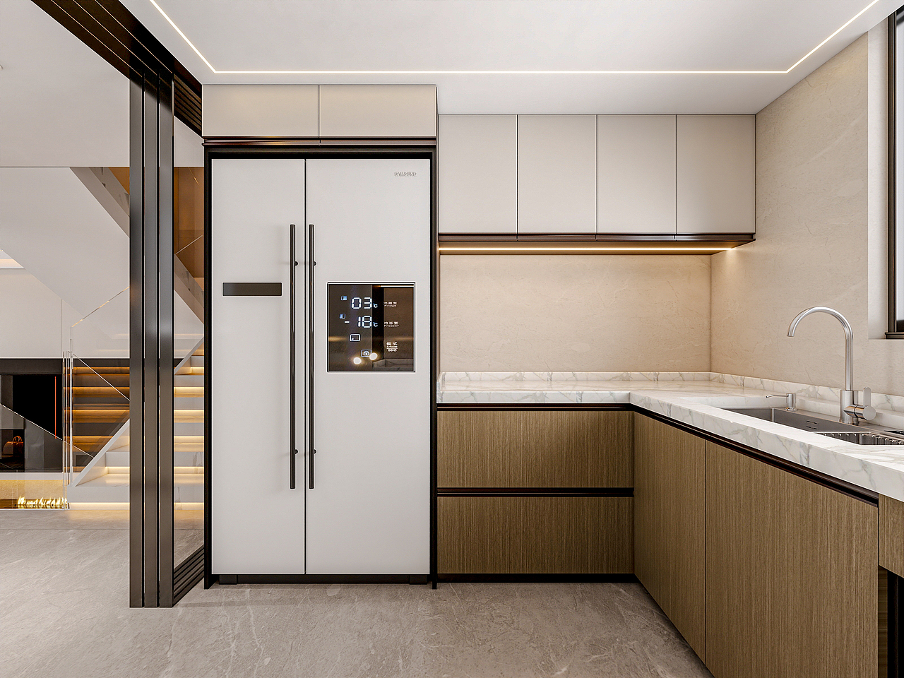 上海浅水湾花园(408平方现代简约别墅)