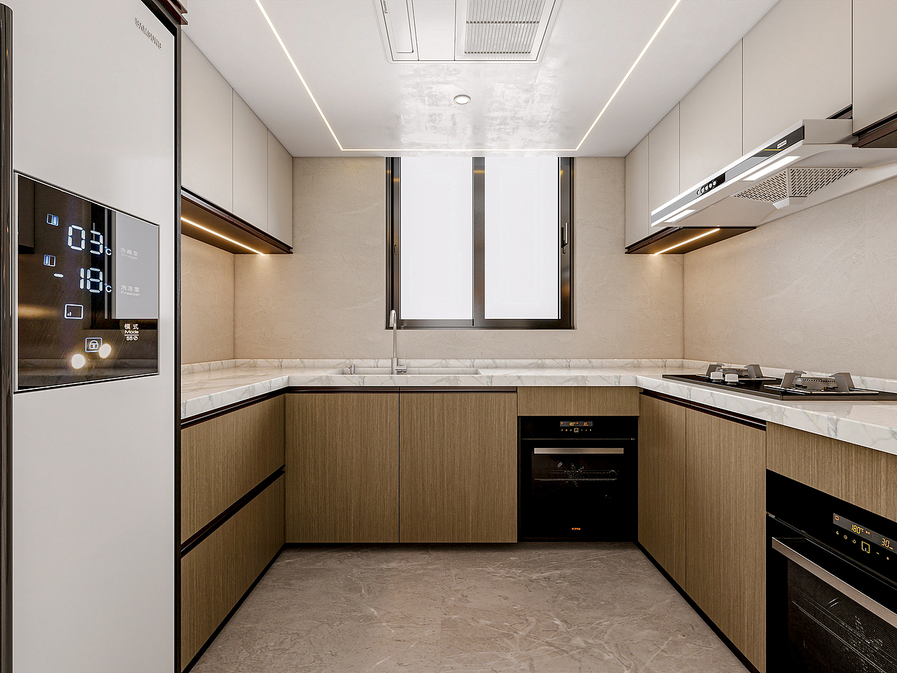 上海浅水湾花园(408平方现代简约别墅)