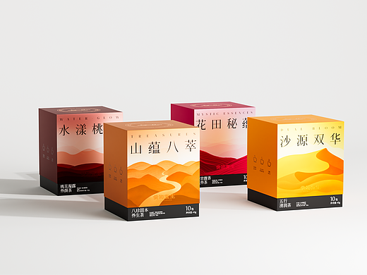 养生茶系列包装设计