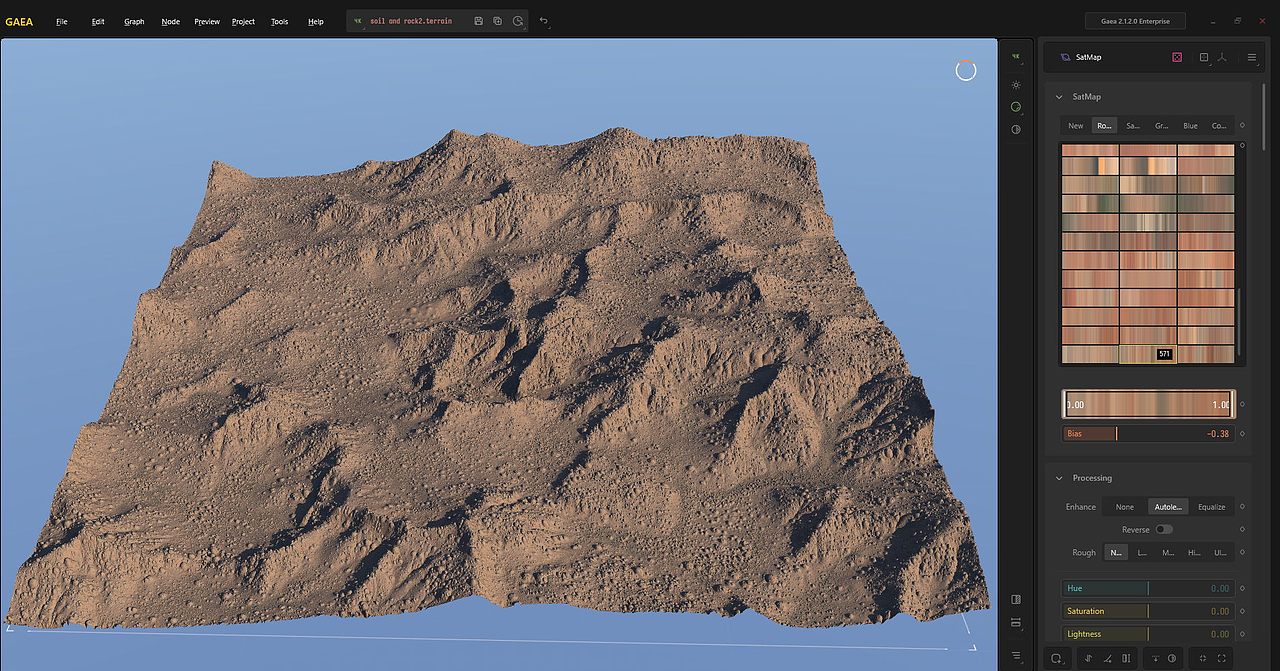 Gaea地形制作（黄沙土壤）（图ZMzkyNjYwMTgw） - 场景 - 站酷设计师CGmaker大飞原创素材 - 站酷ZCOOL