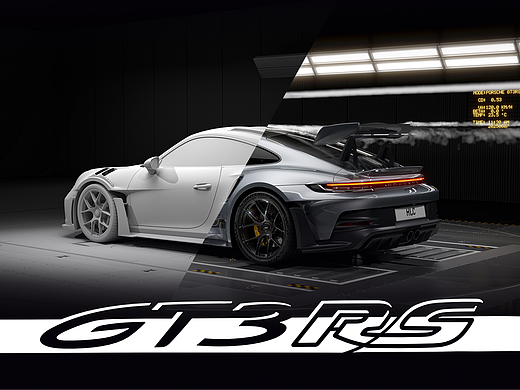 CGI Porsche 992 GT3 RS