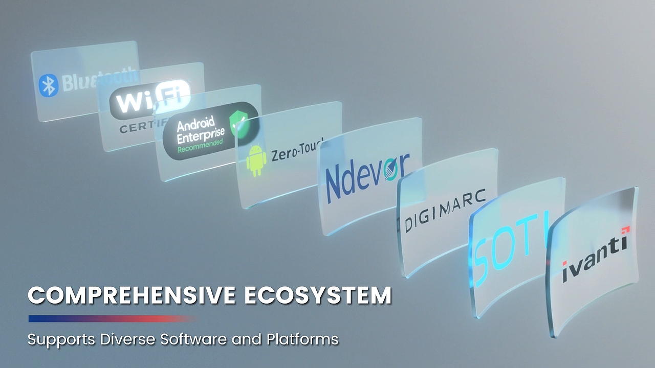 三维设计产品动画案例 工业级手机扫描器