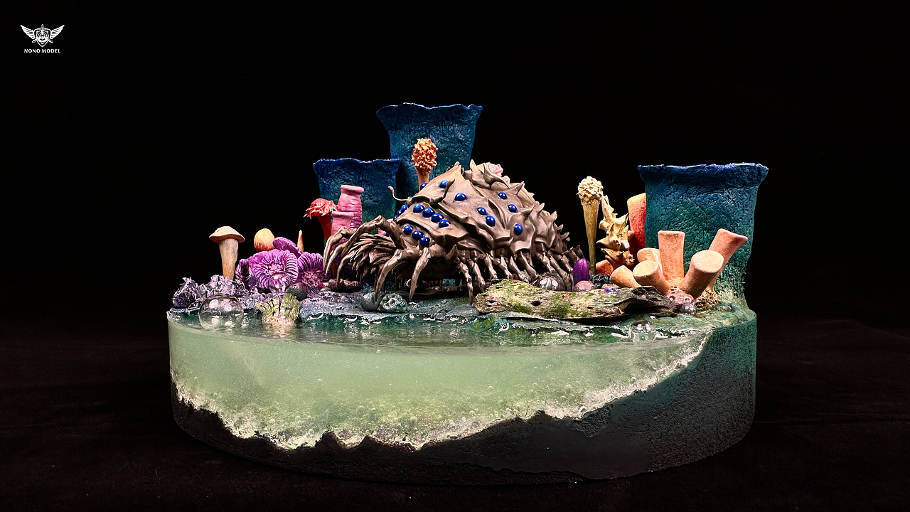 王虫都吃过吧！自制风之谷王虫手办《OHMU》（图ZMzkyNjY5NTcy） - 手办/模玩 - 站酷设计师NONOMODEL原创素材 - 站酷ZCOOL