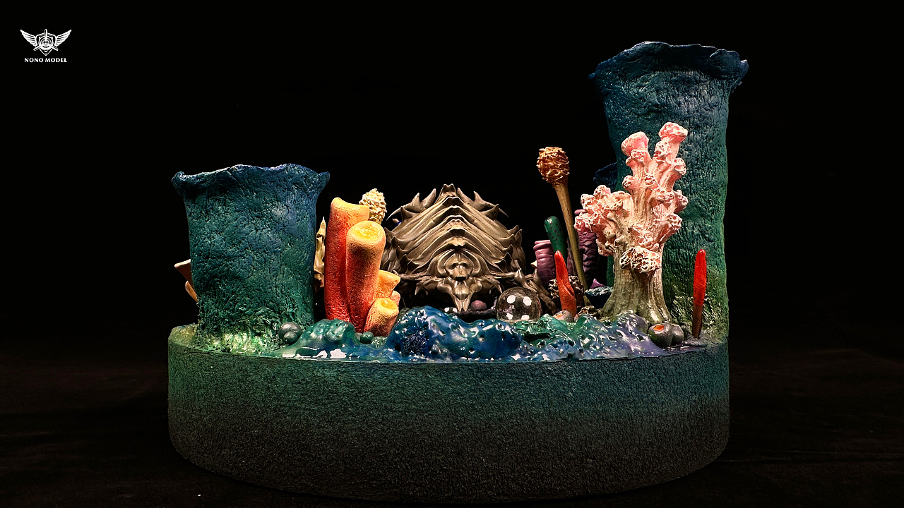 王虫都吃过吧！自制风之谷王虫手办《OHMU》（图ZMzkyNjY5NTgw） - 手办/模玩 - 站酷设计师NONOMODEL原创素材 - 站酷ZCOOL