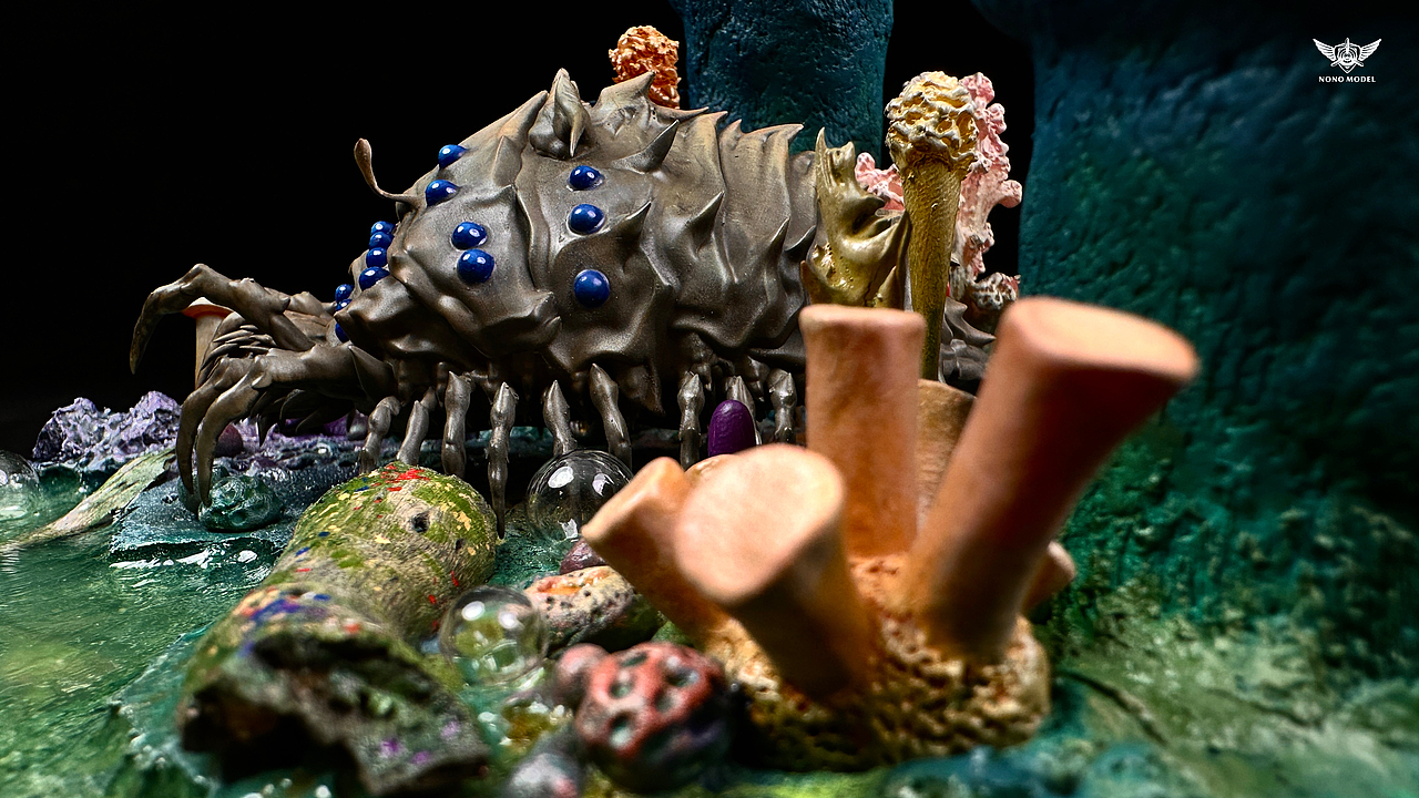 王虫都吃过吧！自制风之谷王虫手办《OHMU》（图ZMzkyNjY5NjE2） - 手办/模玩 - 站酷设计师NONOMODEL原创素材 - 站酷ZCOOL