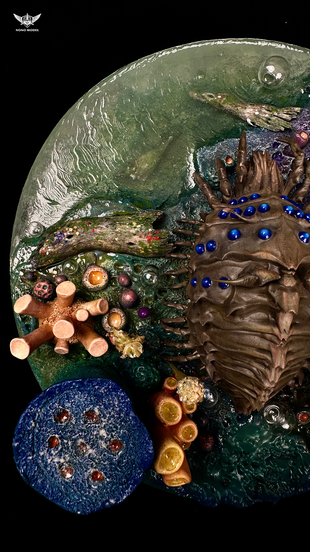 王虫都吃过吧！自制风之谷王虫手办《OHMU》（图ZMzkyNjY5NjQw） - 手办/模玩 - 站酷设计师NONOMODEL原创素材 - 站酷ZCOOL