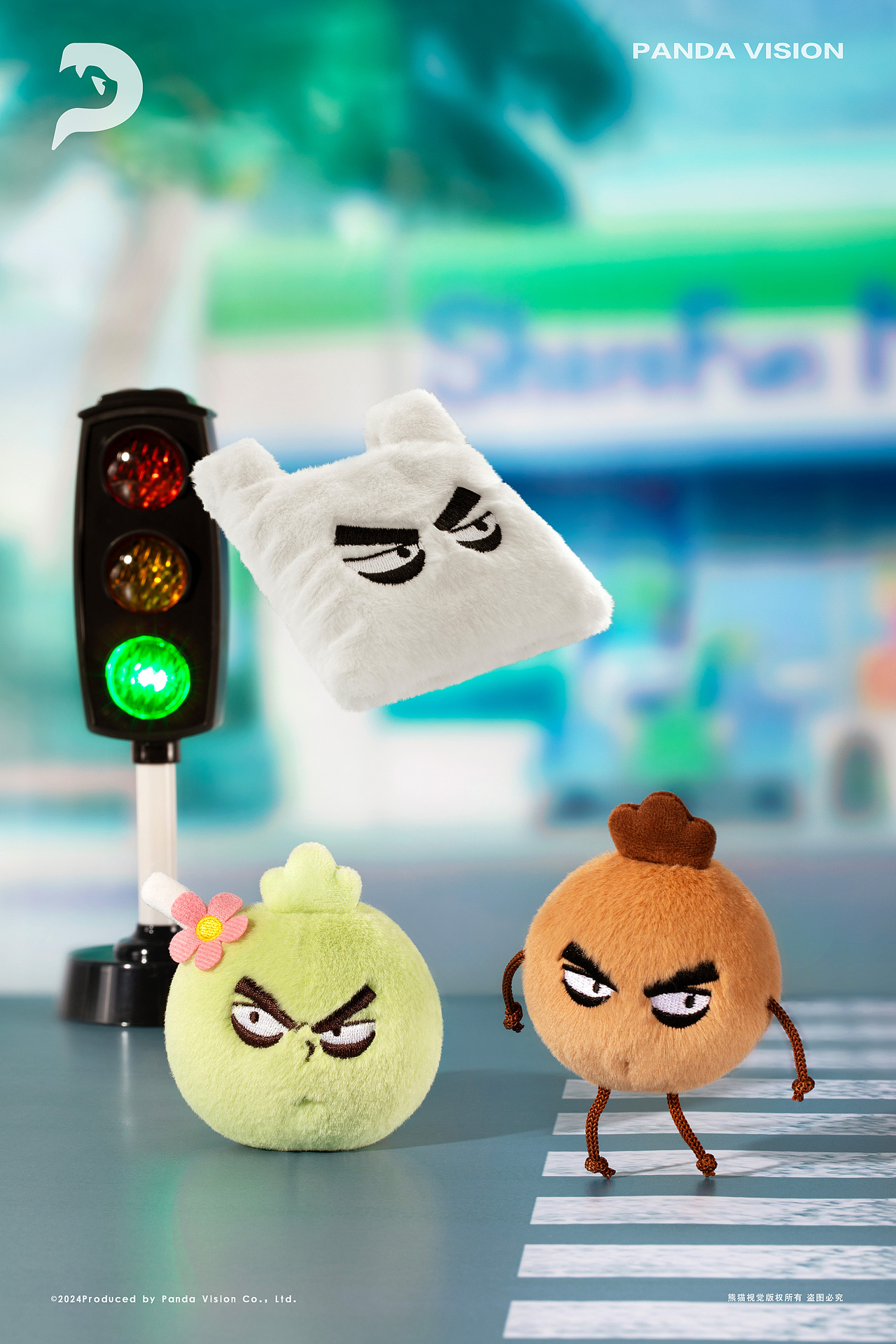 伍六七毛绒盲盒摄影|啊哈娱乐 X 熊猫视觉